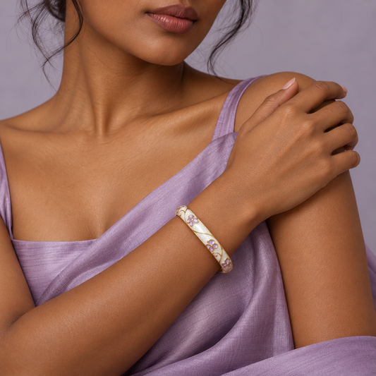 Lavanya bangle - editorial model