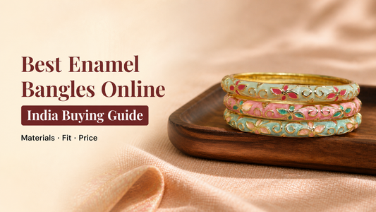 Best enamel bangles online in India guide with Rangat bangles