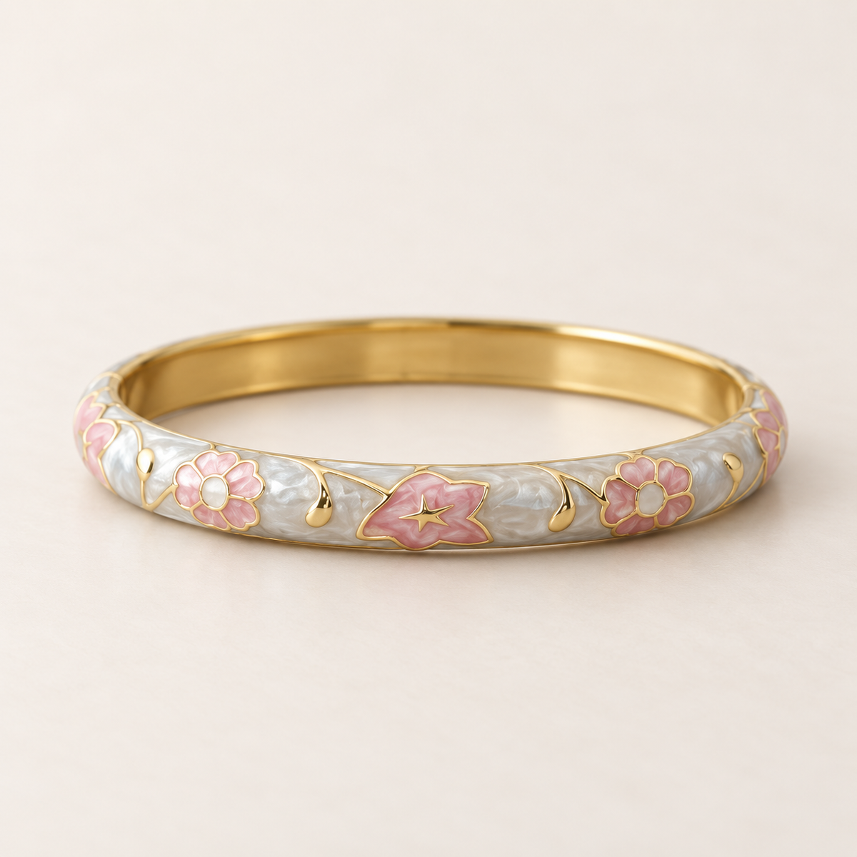 Chaitri bangle - ivory product view