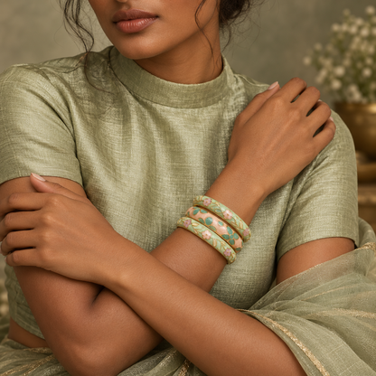 Gulistan Stack — editorial model | Rangat stack campaign