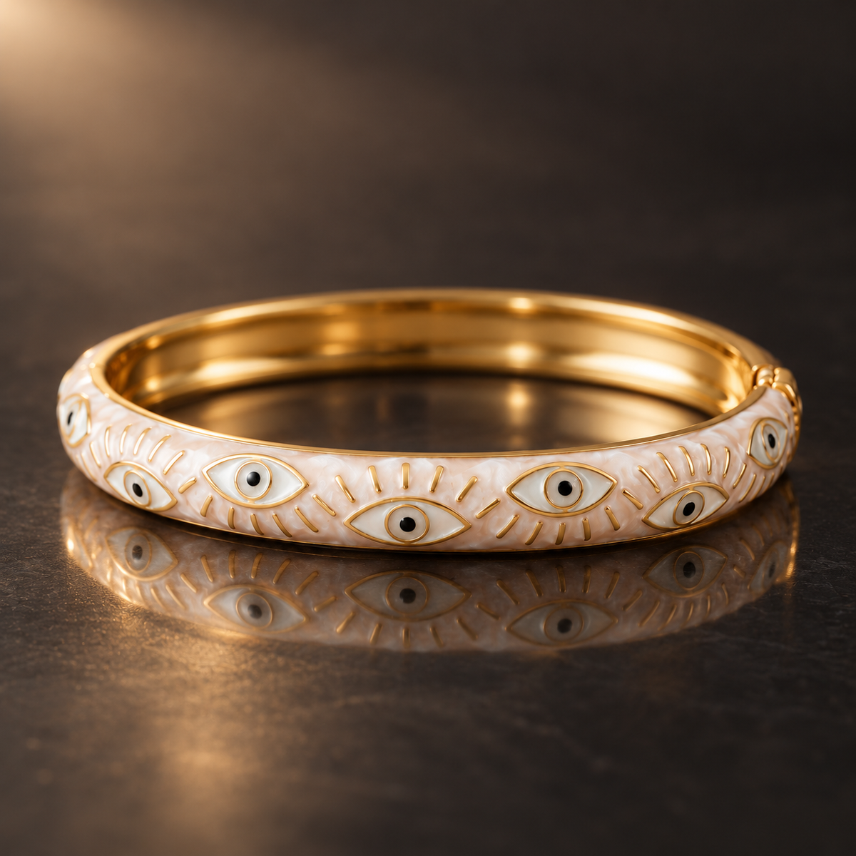 Nigaah bangle — reflective macro — Rangat campaign 2026-10