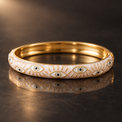 Nigaah bangle — reflective macro — Rangat campaign 2026-10