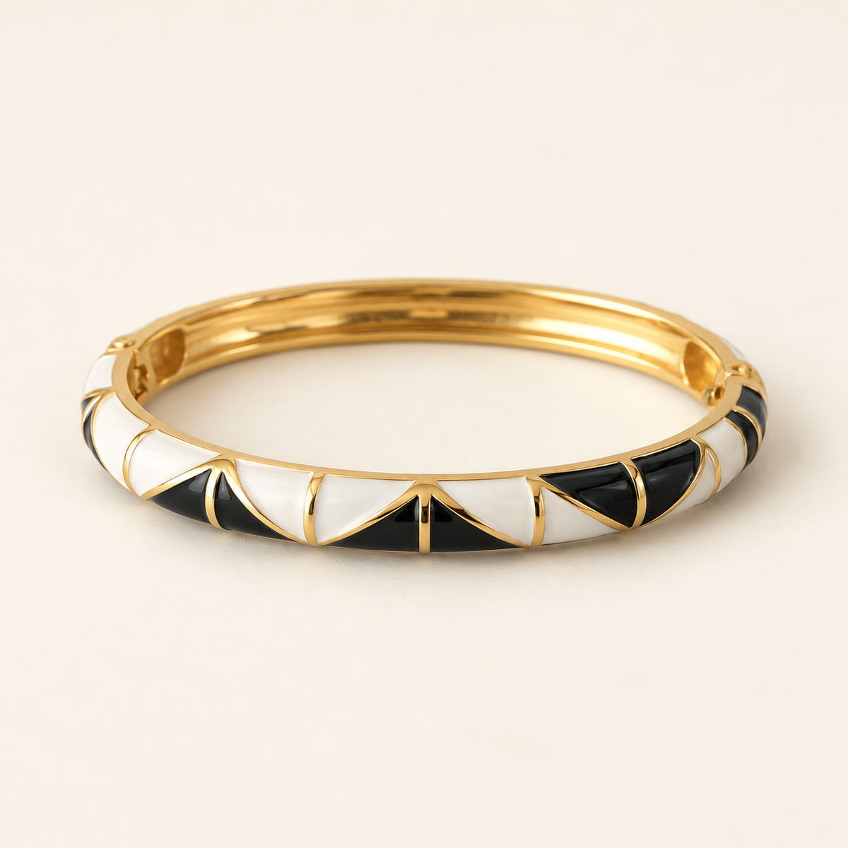 Noor Jaal bangle — cream product hero — Rangat campaign 2026-10