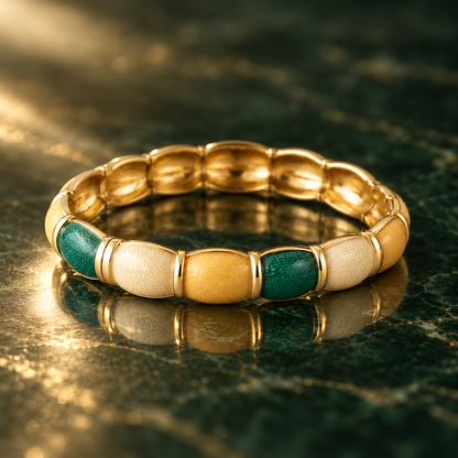 Panna Gold — reflective macro | Rangat campaign batch 4