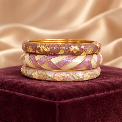 Riwaayat Stack — velvet display | Rangat stack campaign
