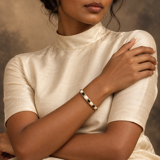 Siyah Sadaf — editorial model | Rangat campaign batch 4