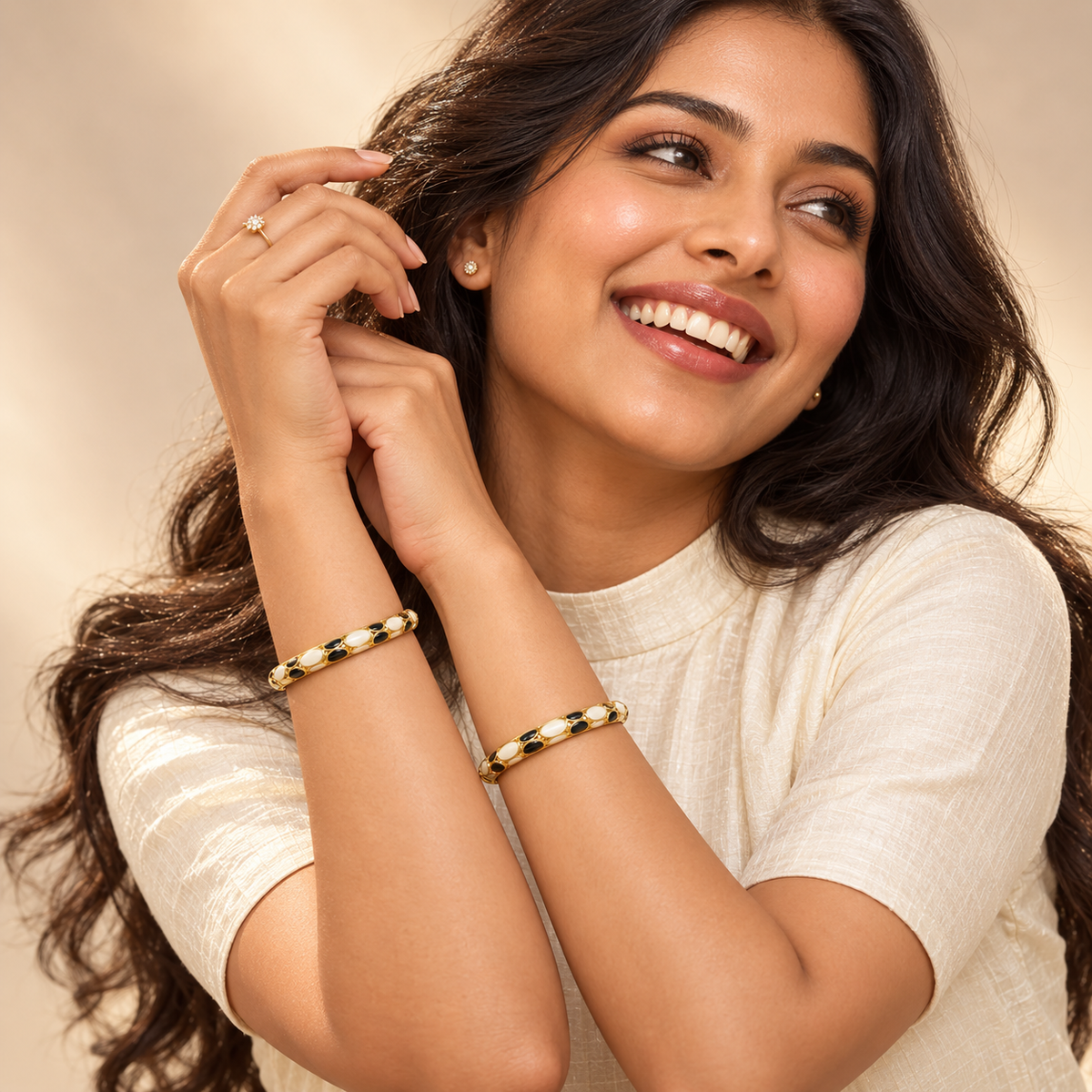 Siyah Sadaf — joyful model | Rangat campaign batch 4