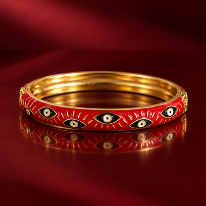 Nazar Rekha bangle — reflective macro — Rangat campaign 2026-10